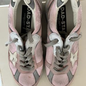 Golden goose pink running shoe sneakers - size 40
